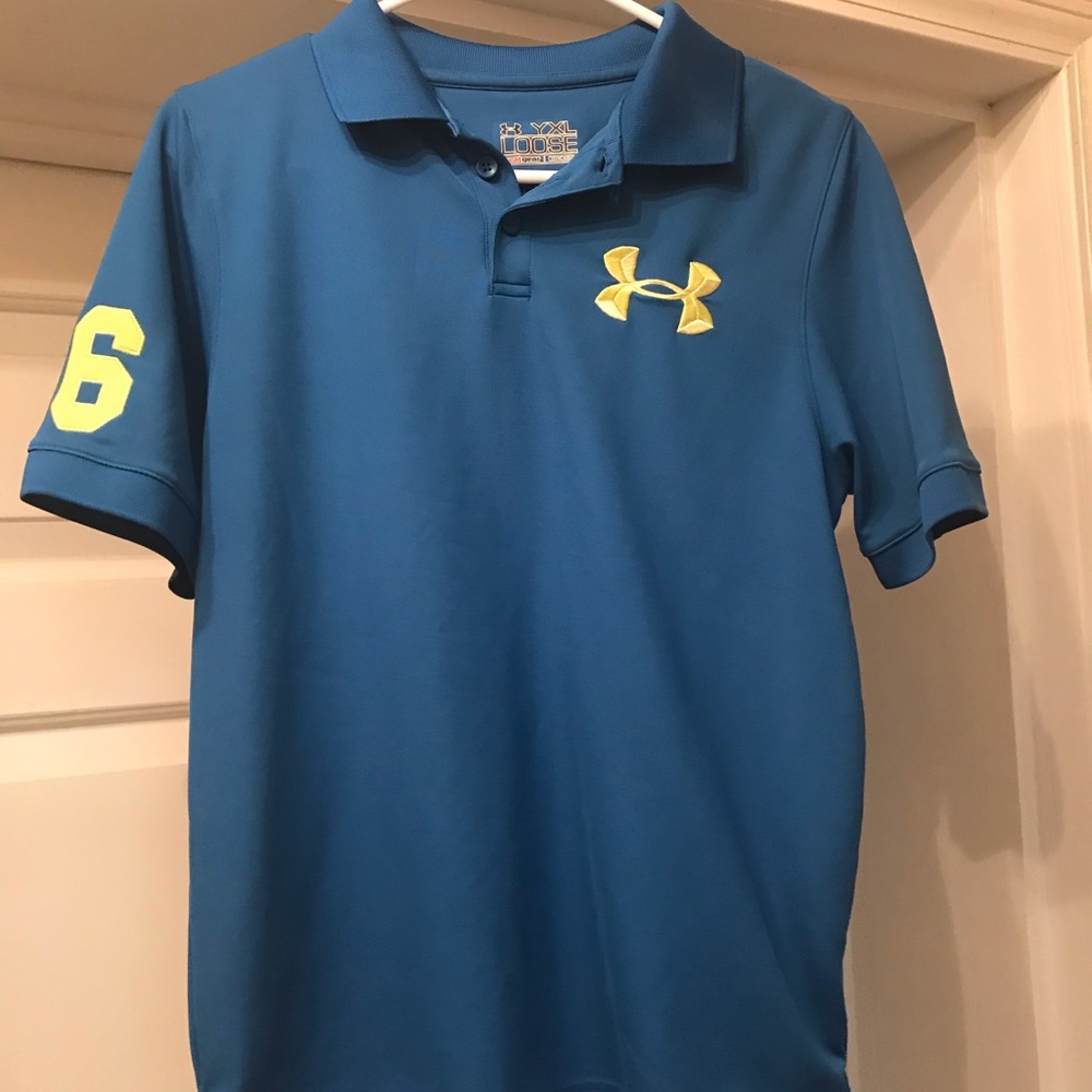 Under Armor Boys Polo